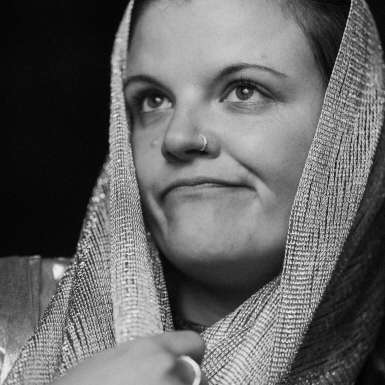 Anna-Lena Kimmig als Reiseleiterin in Indien